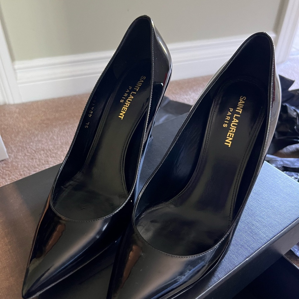 Saint Laurent Opyum Heels . Mid heel (85mm